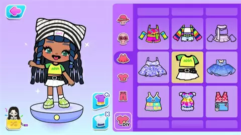 Aha World: Doll Dress-Up Game