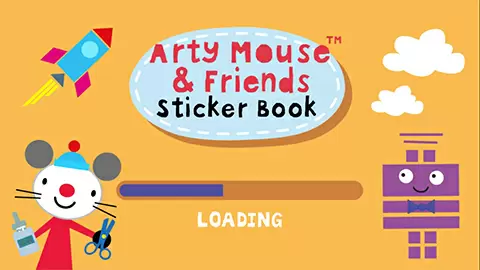 Arty Mouse & Friends Sticker Book