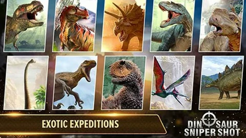 Dinosaur Sniper Shot