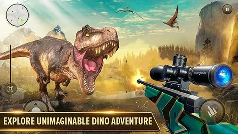 Dinosaur Sniper Shot