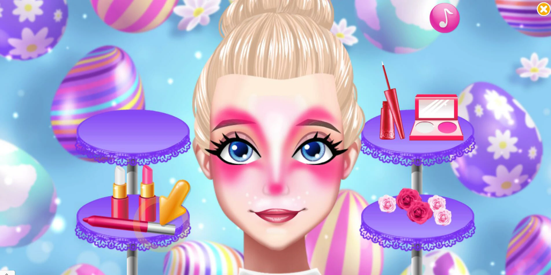 Easter Funny Makeup