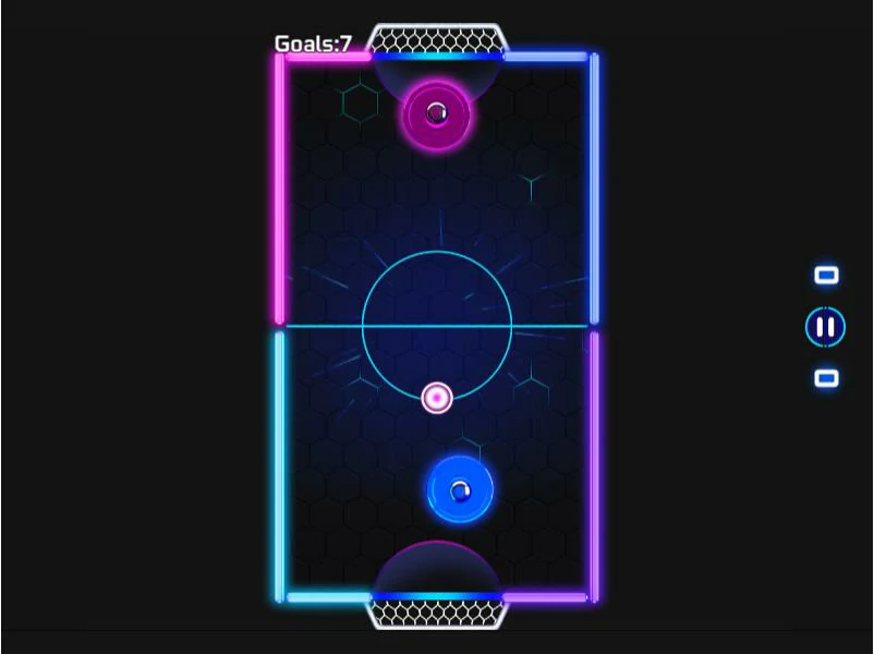 Glow Hockey HD