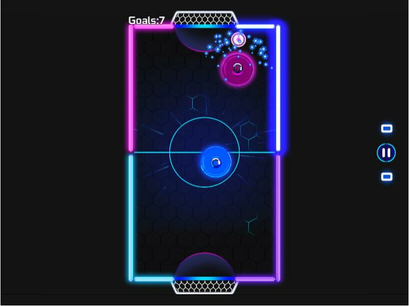 Glow Hockey HD