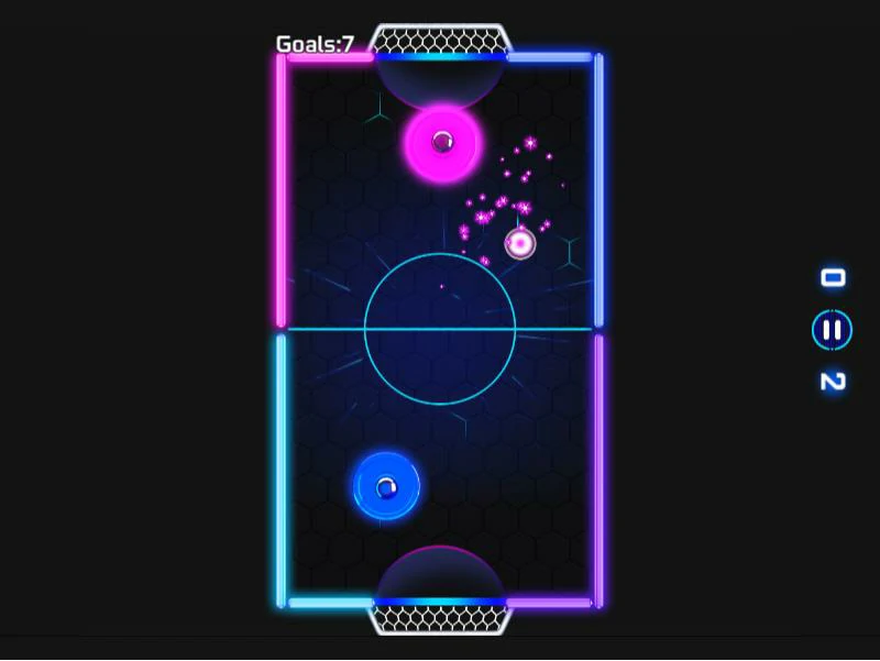 Glow Hockey HD