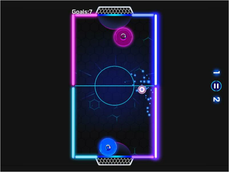 Glow Hockey HD