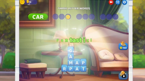Kitty Scramble Stack Word Game