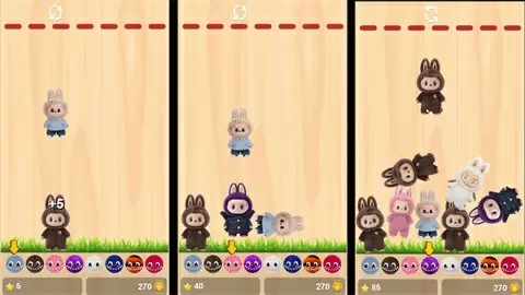 Labubu my dolls. Connect all Labubu!