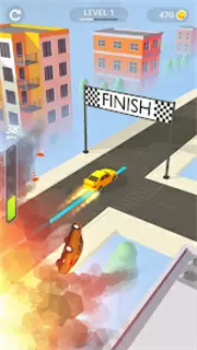 Line Race: Police Pursuit