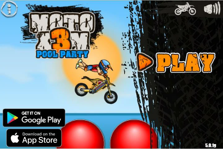 Moto X3m Pool Party