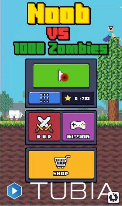 Noob Vs 1000 Zombies