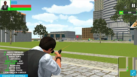 Police Chase Motorbike Driver