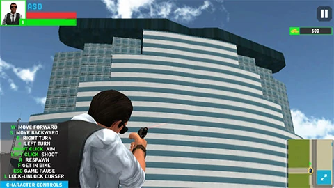 Police Chase Motorbike Driver