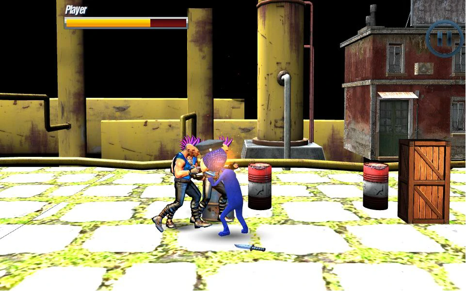 Police Stickman Wrestling Fighting Game