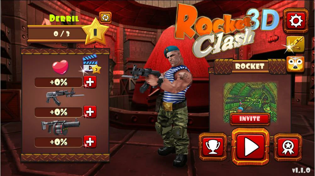 Rocket Clash 3D