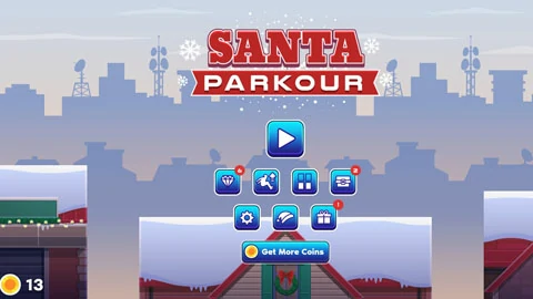 Santa Parkour