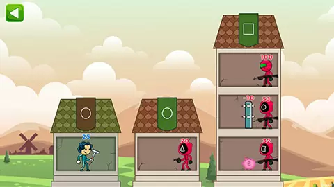 Squid Tower - 456 Clash War