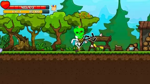 Stickman Archero Fight: stick shadow fight war