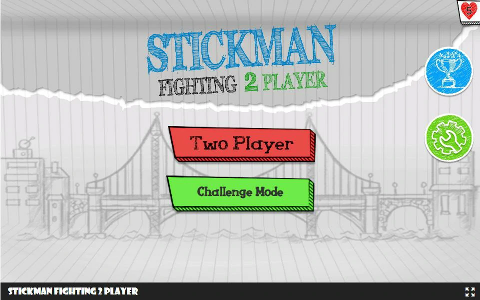Stickman Fighting 2 Player