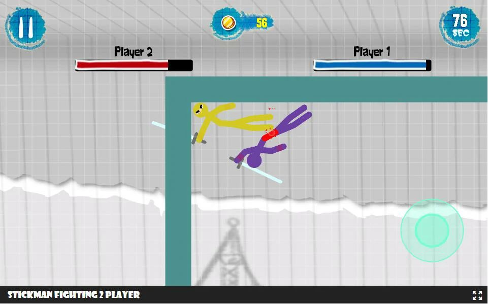 Stickman Fighting 2 Player