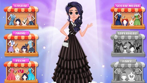 Superhero Violet Fashion Shoot