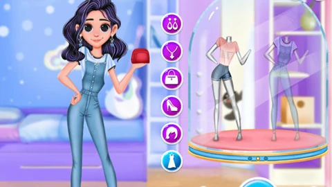 Superhero Violet Fashion Shoot