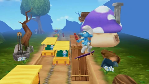 The Smurfs Skate Rush