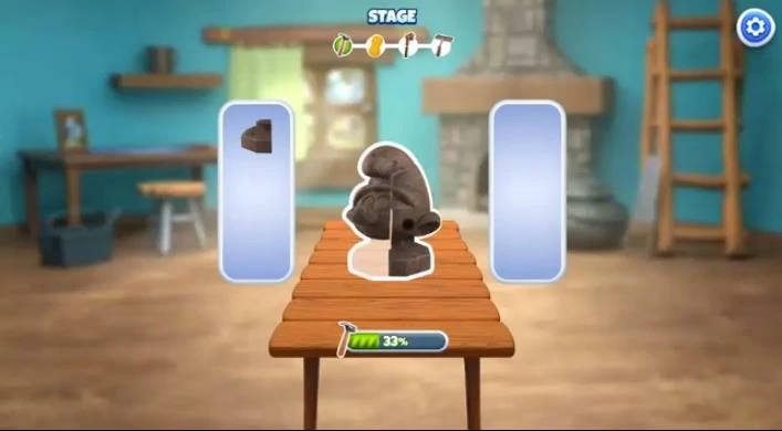 The Smurfs Village Cleaning