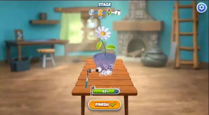 The Smurfs Village Cleaning