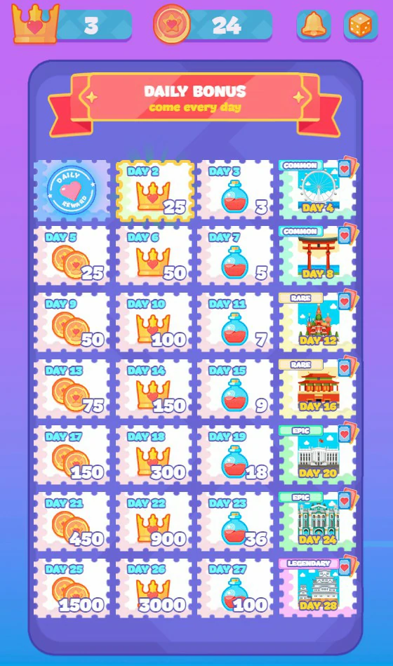 Trivia Quiz：Sights of the world