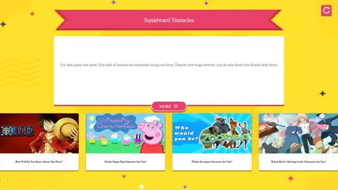 Which SpongeBob SquarePants Character Are You?